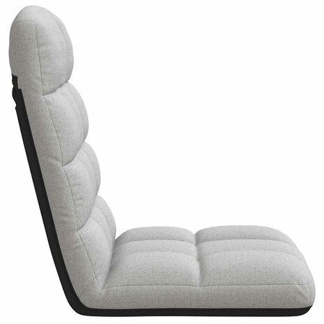Opvouwbare vloerstoel Cloud Grey 71x51x62 cm Stof 5