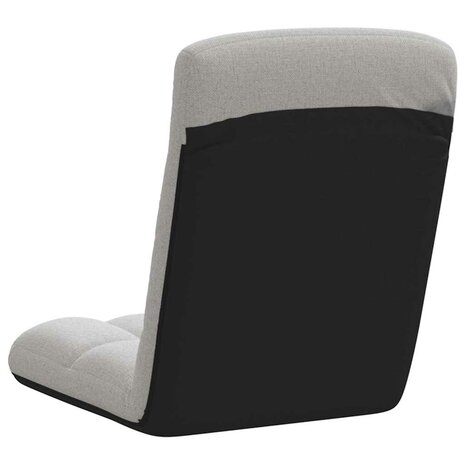 Opvouwbare vloerstoel Cloud Grey 71x51x62 cm Stof 6