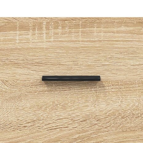 Nachtkastje wandgemonteerd 35x35x20 cm sonoma eikenkleurig 9