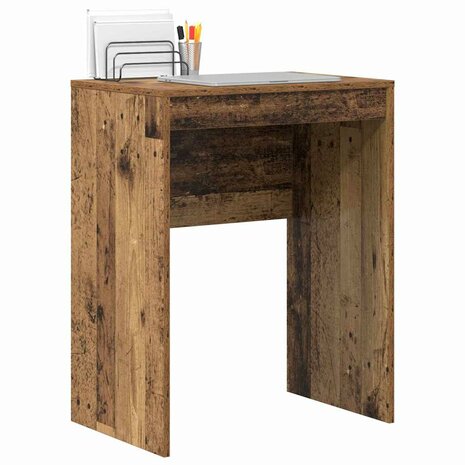 Bureau Oud hout 60 x 40 x 76 cm Bewerkt hout 3