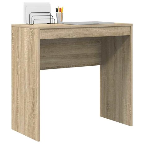 Bureau Sonoma eiken 80 x 40 x 76 cm Bewerkt hout 3