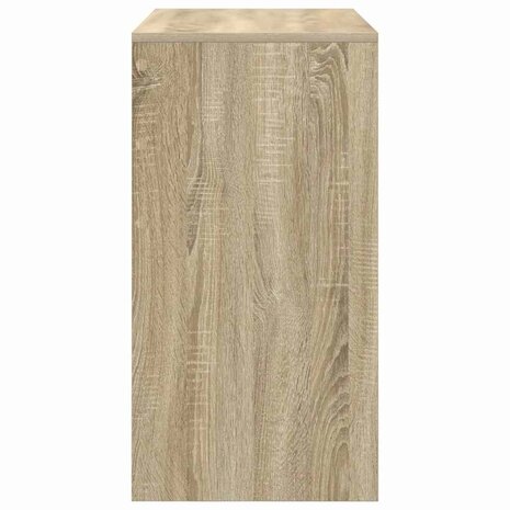Bureau Sonoma eiken 80 x 40 x 76 cm Bewerkt hout 5