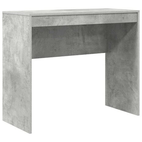 Bureau Betongrijs 90 x 40 x 76 cm Bewerkt hout 2