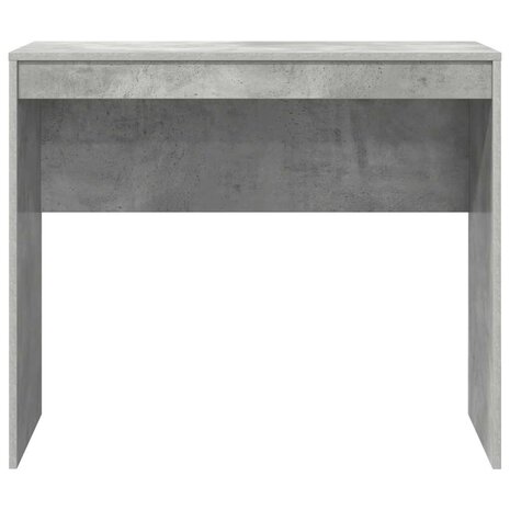 Bureau Betongrijs 90 x 40 x 76 cm Bewerkt hout 4