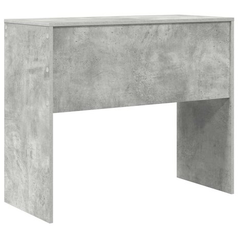 Bureau Betongrijs 90 x 40 x 76 cm Bewerkt hout 6