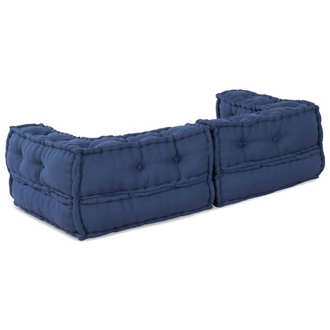 Modulaire poef Indigo 140x70x36 stof 2