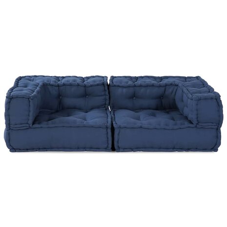 Modulaire poef Indigo 140x70x36 stof 3