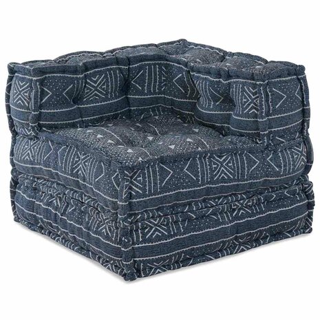 Modulair Poef Indigo 70 x 70 x 54 Stof 7