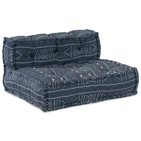 Modulaire Poef Indigo 70x70x54 Stof 3