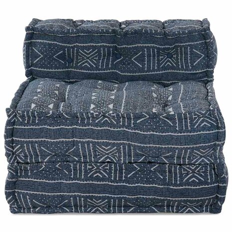 Modulaire Poef Indigo 70x70x54 Stof 4