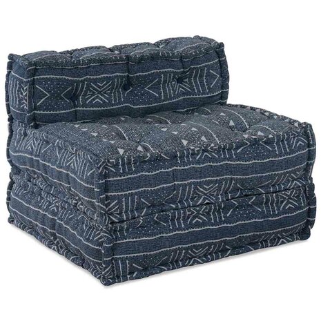 Modulaire Poef Indigo 70x70x54 Stof 6