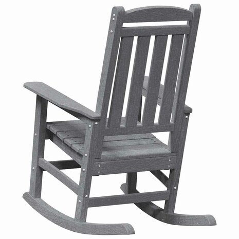Tuin Schommelstoel Lichtgrijs 70 x 92 x 108 cm HDPE 5