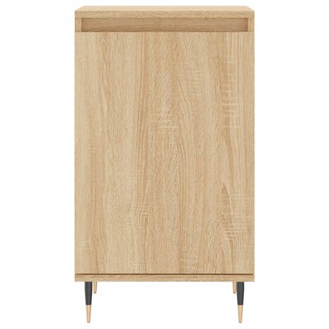 Dressoir 40x35x70 cm bewerkt hout sonoma eikenkleurig 5