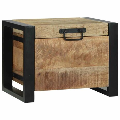 Opbergkisten met opslag Bruin 40 x 30 x 30 cm Massief mangohout 3