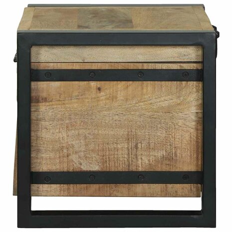 Opbergkisten met opslag Bruin 40 x 30 x 30 cm Massief mangohout 6