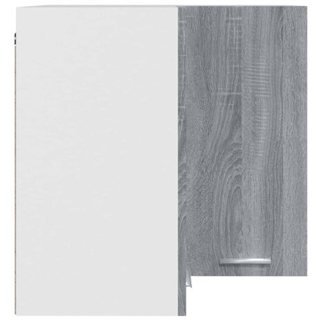 Hanghoekkast Lyon 57x57x60 cm bewerkt hout grijs sonoma eikenkleurig 7