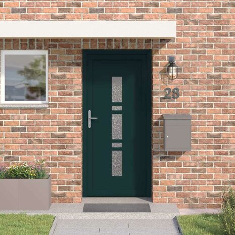 Voordeur Antraciet PVC 1
