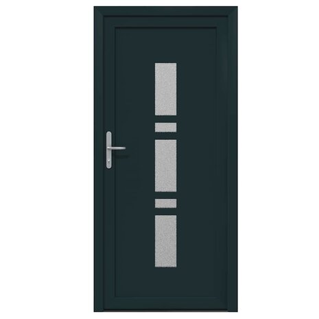 Voordeur Antraciet PVC 6