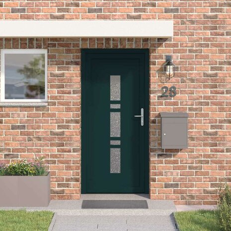 Voordeur Antraciet PVC 1