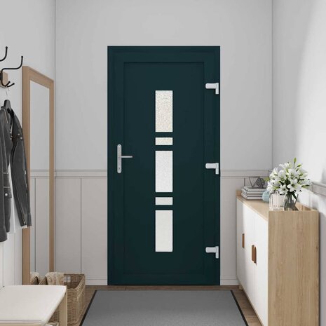 Voordeur Antraciet PVC 3