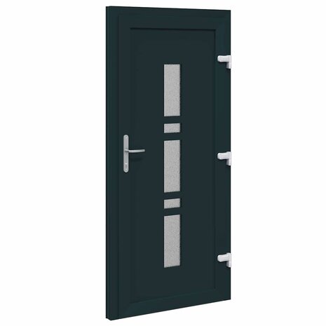 Voordeur Antraciet PVC 9