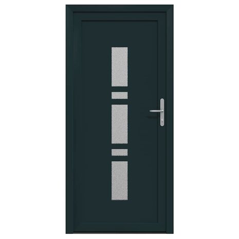 Voordeur Antraciet PVC 6