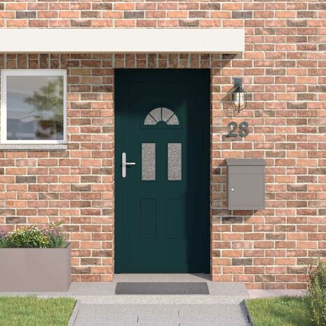 Voordeur Antraciet PVC 1