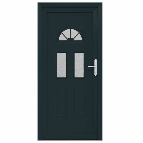 Voordeur Antraciet PVC 6