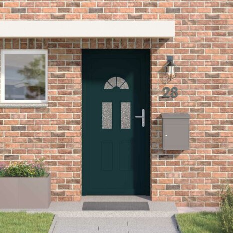 Voordeur Antraciet PVC 1
