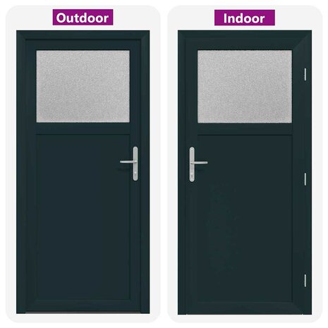 Voordeur Antraciet PVC 8