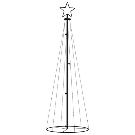 Kegelkerstboom 108 LED&apos;s 70x180 cm warmwit 3
