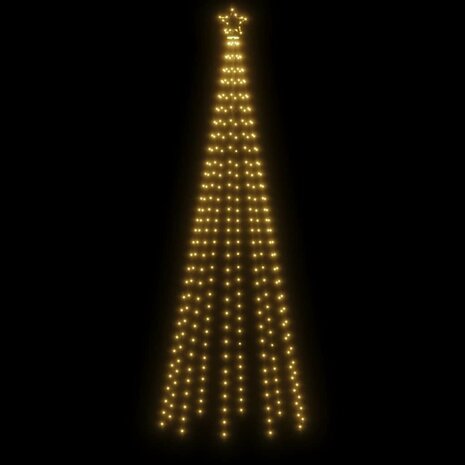 Kegelkerstboom 310 LED&apos;s 100x300 cm warmwit 4