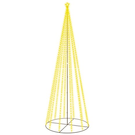 Kegelkerstboom 732 LED&apos;s warmwit 160x500 cm 2