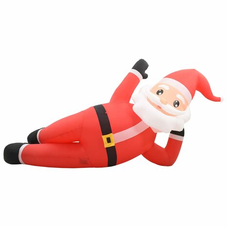 Kerstman opblaasbaar LED XXL IP44 360 cm rood 4