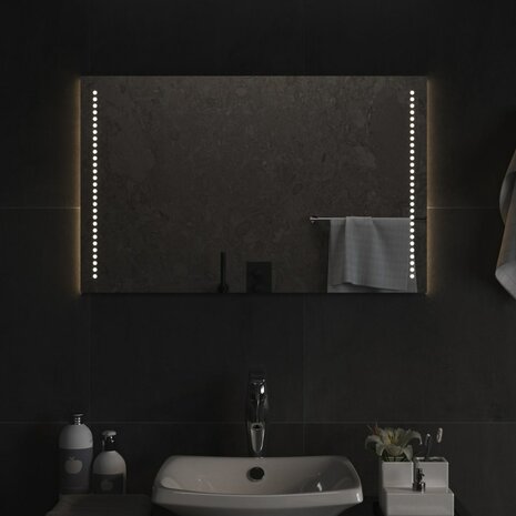 Badkamerspiegel LED 50x80 cm 1