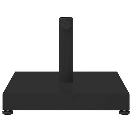 Buiten Parasolvoet Zwart 45 x 45 x 31.5 cm Staal, Beton 4