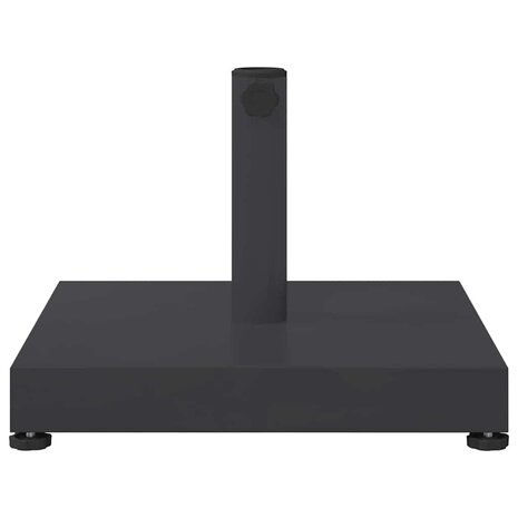 Buiten Parasolvoet Donkergrijs 45 x 45 x 31.5 cm Staal, Beton 4