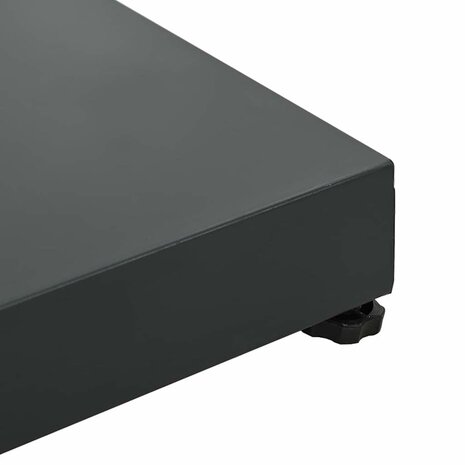 Buiten Parasolvoet Donkergrijs 45 x 45 x 31.5 cm Staal, Beton 8