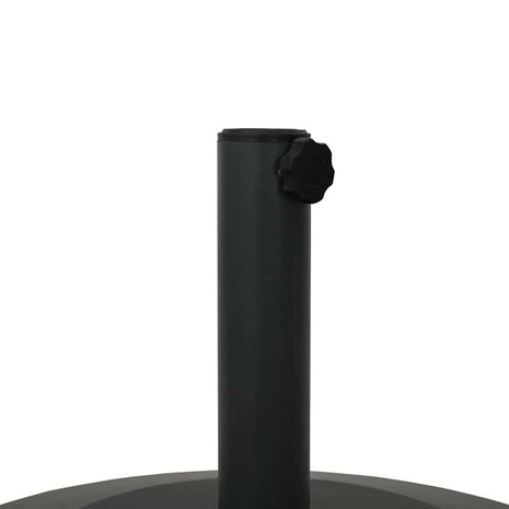 Buiten Parasolvoet Zwart 48 x 48 x 32 cm Staal, Beton 9