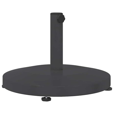 Buiten Parasolvoet Donkergrijs 48 x 48 x 32 cm Staal, Beton 2