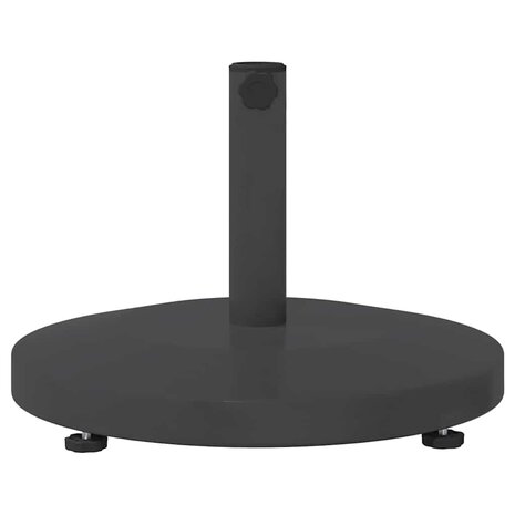 Buiten Parasolvoet Donkergrijs 48 x 48 x 32 cm Staal, Beton 4