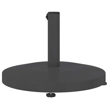 Buiten Parasolvoet Donkergrijs 48 x 48 x 32 cm Staal, Beton 6