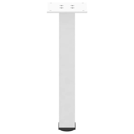 Salontafelpoten 4 st 30-32 cm staal wit 5