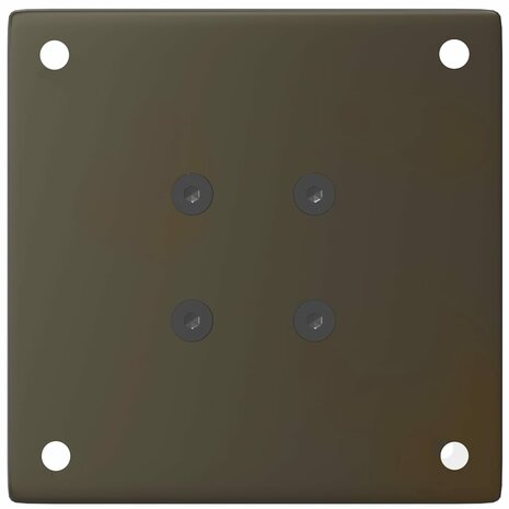 Salontafelpoten 4 st 42-44 cm staal naturel 7