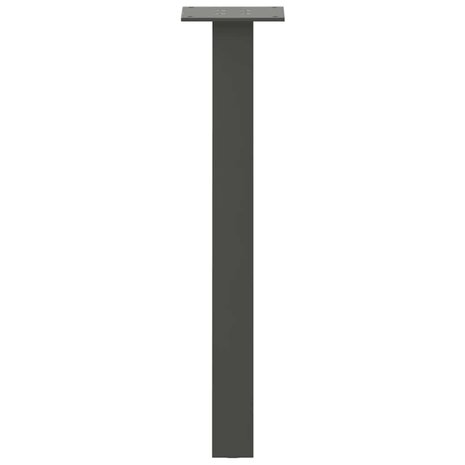 Salontafelpoten 4 st 42 cm staal antraciet 6