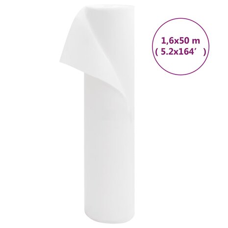 Vliesdoek voor planten 2 rollen 70 g/m² 50x1,6 m 9