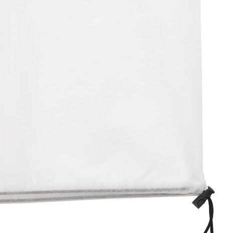 Plantenhoezen met rits 4 st 70 g/m² 1,55x1,55 m 6