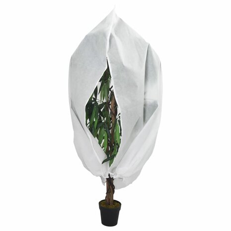 Plantenhoezen met ritssluiting 10 st 70 g/m² 1,2x1,8 m 2