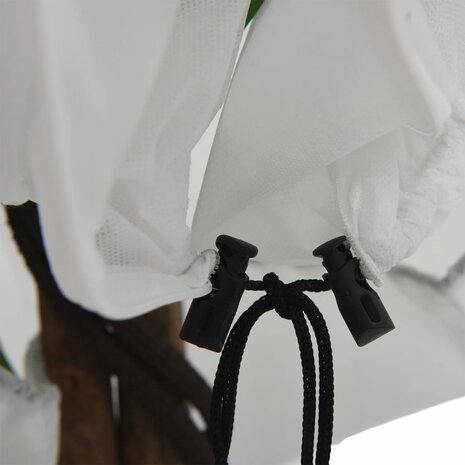 Plantenhoezen met ritssluiting 10 st 70 g/m&sup2; 3,14x2,5 m 8