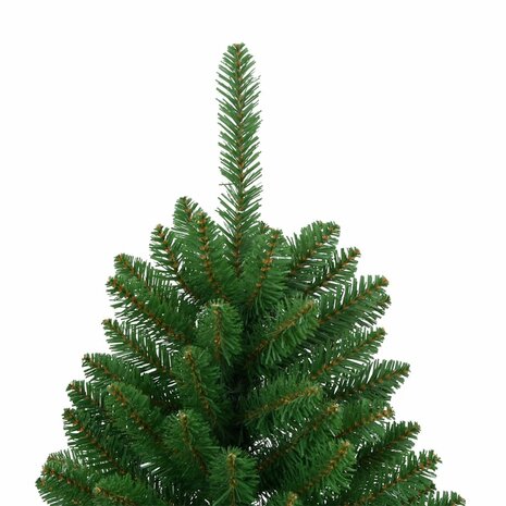 Kunstkerstboom met scharnieren met standaard 120 cm groen 5